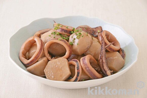 いかと里芋の煮物のレシピ つくり方 キッコーマン ホームクッキング いかと里芋の煮物のレシピ つくり方 キッコーマン ホームクッキング