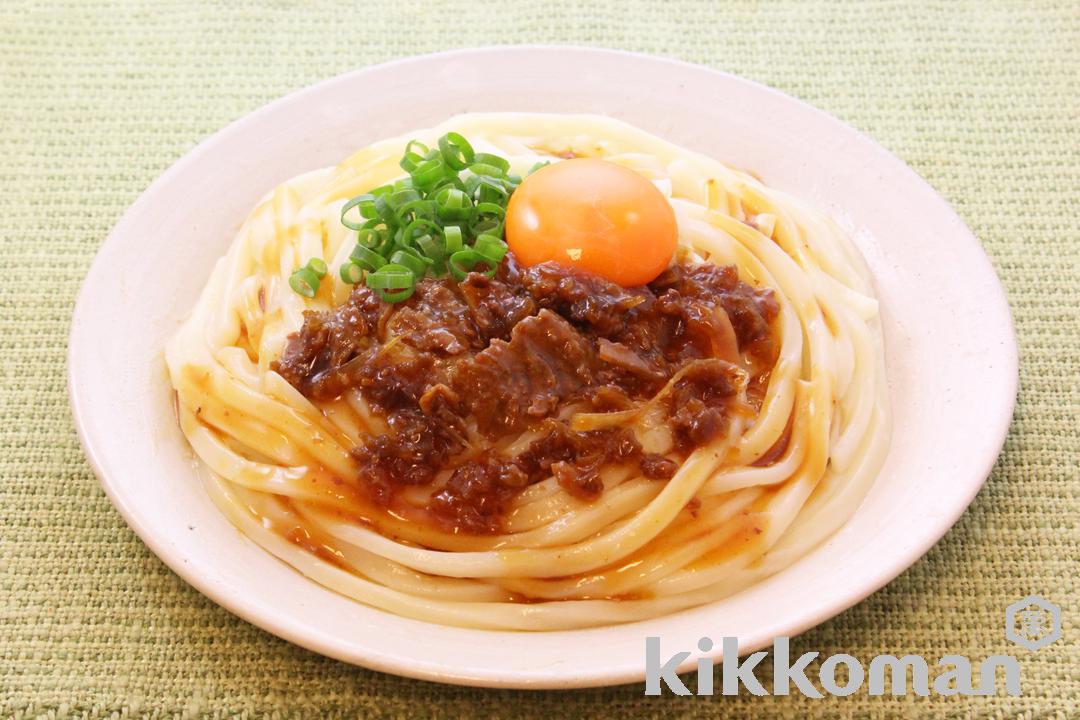 牛だし肉ぶっかけうどん 具麺ソース使用 のレシピ つくり方 キッコーマン ホームクッキング