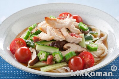 写真:五色そうめん