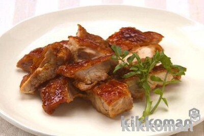 鶏の生しょうゆ炙り焼き(キッコーマンいつでも新鮮しぼりたて生しょうゆ使用)