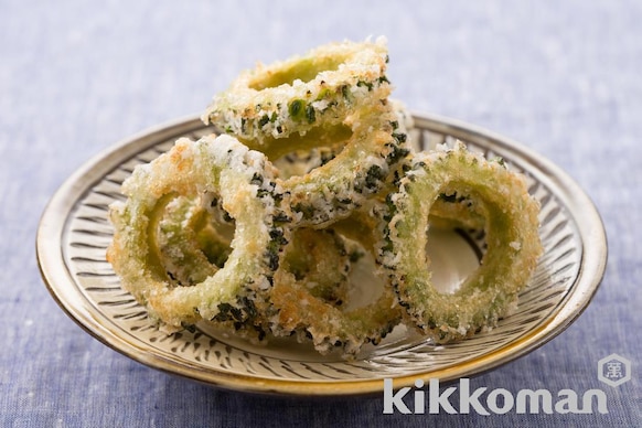 ゴーヤのから揚げのレシピ つくり方 キッコーマン ホームクッキング ゴーヤのから揚げのレシピ つくり方 キッコーマン ホームクッキング