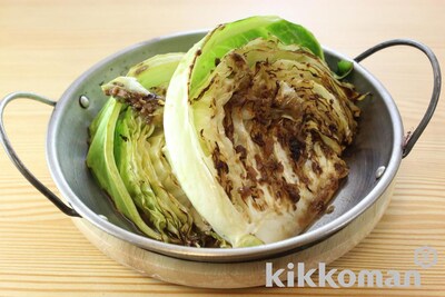 やみつき塩辛グリルキャベツ