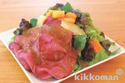 ローストビーフのフルーツサラダ