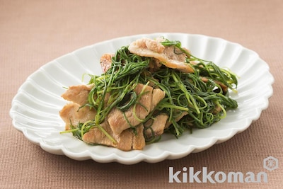 おかひじきと豚肉の炒め物のレシピ つくり方 キッコーマン ホームクッキング おかひじきと豚肉の炒め物のレシピ つくり方 キッコーマン ホームクッキング