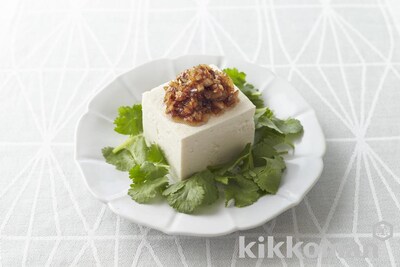 写真:豆腐のサラダ