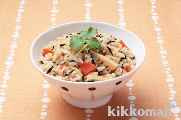 香る炊き込みだしごはん ひじきのレシピ つくり方 キッコーマン ホームクッキング 香る炊き込みだしごはん ひじきのレシピ つくり方 キッコーマン ホームクッキング
