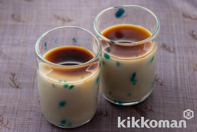 写真:ほうじ茶のパンナコッタ
