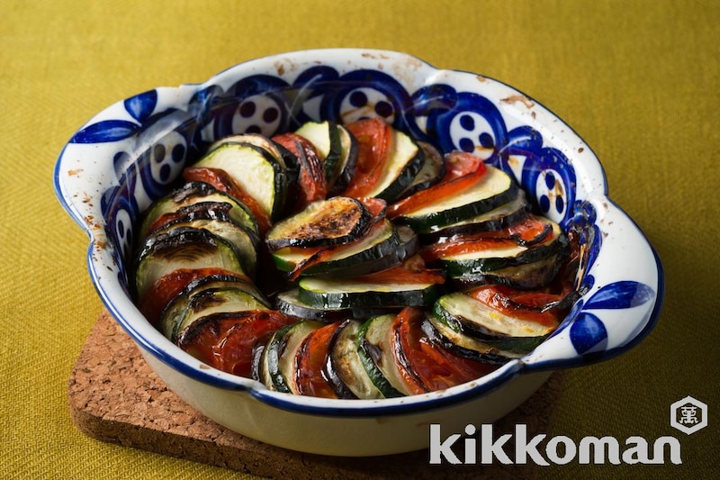 夏野菜のかさね焼き