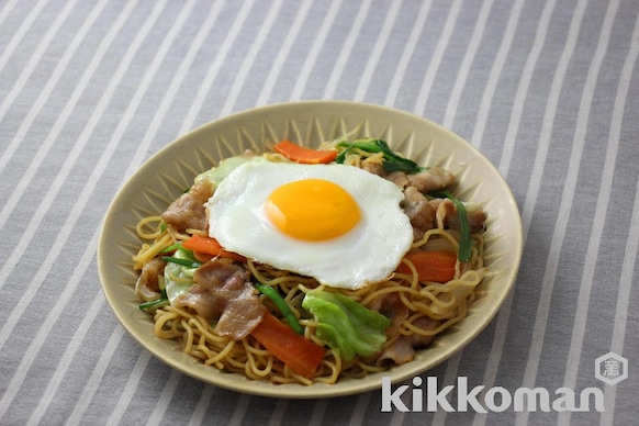 簡単スタミナ焼きそばのレシピ つくり方 キッコーマン ホームクッキング