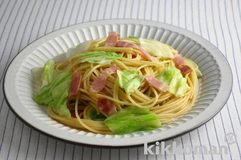 あまうまいだし香る キャベツの和風パスタ