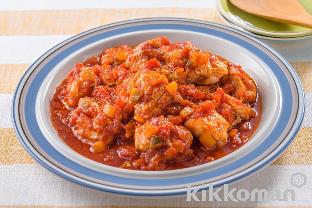 鶏肉のトマト煮（具Ｔａｎｔｏ使用）のレシピ・つくり方 | キッコーマン | ホームクッキング