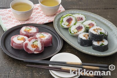 写真:生春巻き寿司