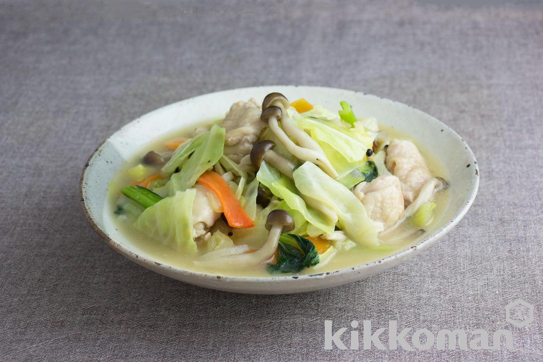 写真：カット野菜で簡単!白湯煮込み（うちのごはんアレンジ）