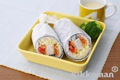 写真:カツサンド風TEMAKI