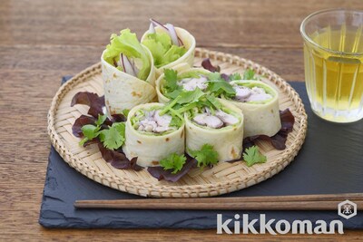 写真:鯖ロール エスニック風