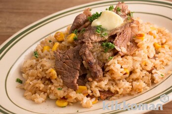 だしバタペッパーライスのレシピ つくり方 キッコーマン ホームクッキング だしバタペッパーライスのレシピ つくり方 キッコーマン ホームクッキング