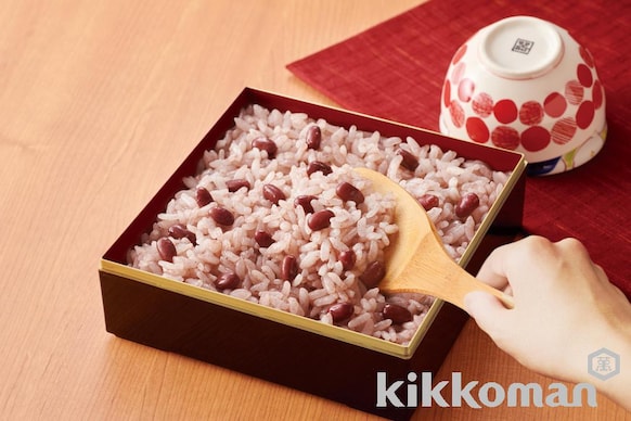 もちもち赤飯のレシピ つくり方 キッコーマン ホームクッキング もちもち赤飯のレシピ つくり方 キッコーマン ホームクッキング