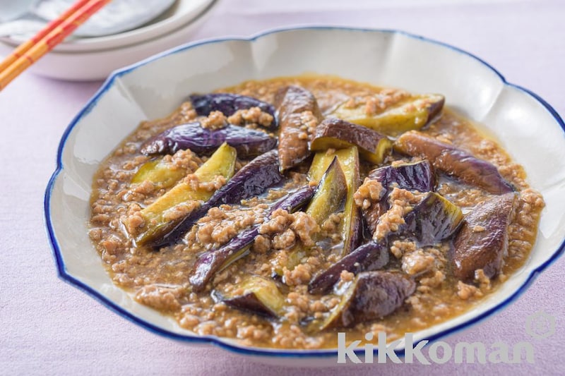 焼肉のたれで!麻婆茄子