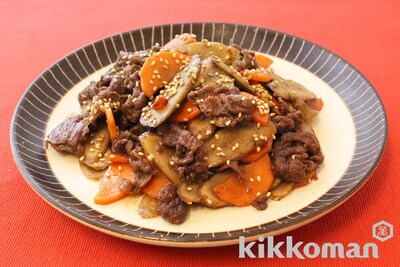 写真:牛肉のごちそうきんぴら