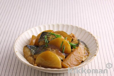 写真:さば大根の甘辛てり煮(うちのごはんアレンジ)