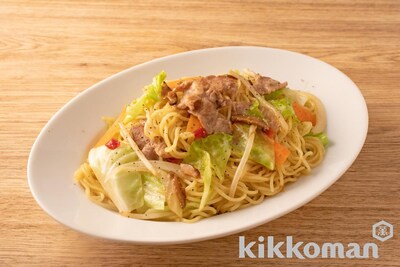 写真:うちのごはんで簡単!ガーリック風味焼きそば