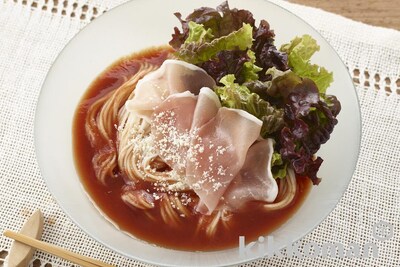 写真:濃いだしトマトそうめん