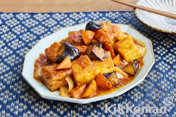 カリカリ厚揚げのたっぷり野菜炒め（栗原心平さん）のレシピ・つくり方 | キッコーマン | ホームクッキング