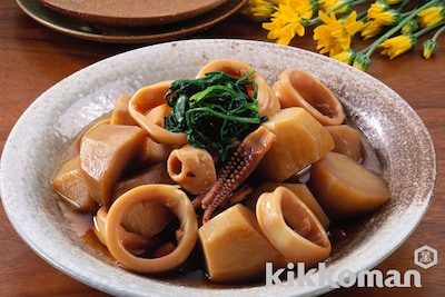 いかと里芋の煮物のレシピ つくり方 キッコーマン ホームクッキング