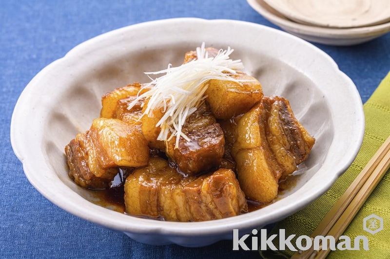 フライパンで簡単!豚の濃厚角煮