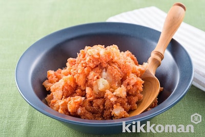 写真:ケチャップ風味のポテトサラダ