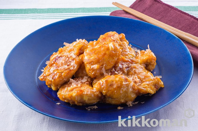 しっとり食感!鶏むね肉のおかかマヨ和え【人気の味付け】