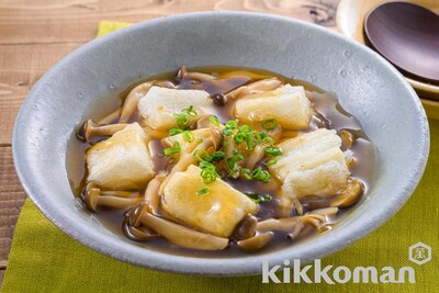 写真:揚げもちきのこあんかけ