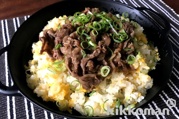 レンジで焼肉チャーハン 山本ゆりさん のレシピ つくり方 キッコーマン ホームクッキング レンジで焼肉チャーハン 山本ゆりさん のレシピ つくり方 キッコーマン ホームクッキング
