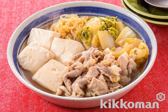 豚こまと白菜の肉豆腐のレシピ つくり方 キッコーマン ホームクッキング