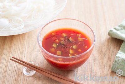 写真:ガスパチョ風!スパイシーつゆ