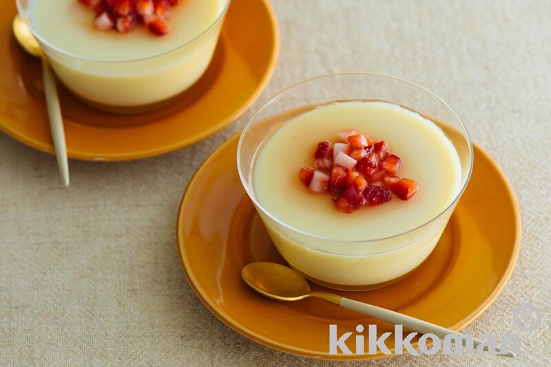 Photo: Soymilk Panna Cotta with Mirin