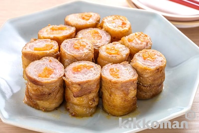 写真:彩り華やか!豚肉の紅白巻き