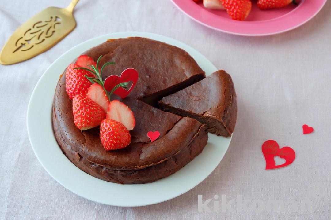 写真：本みりんでつくる♪濃厚ショコラチーズケーキ
