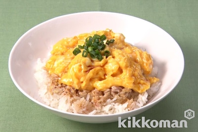 写真:とろとろ!スクランブルエッグ丼(森野熊八さん)