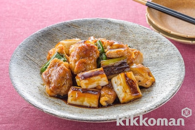 写真:おうち居酒屋!鶏肉と長ねぎの焼き鳥風