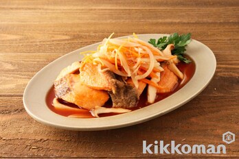 銀鮭のトマト南蛮漬けのレシピ つくり方 キッコーマン ホームクッキング