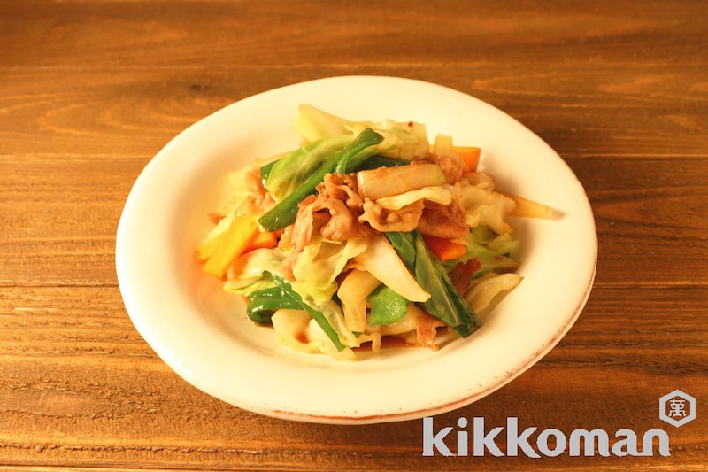 だし香る肉野菜炒め 本つゆ めんつゆ 使用 のレシピ つくり方 キッコーマン ホームクッキング
