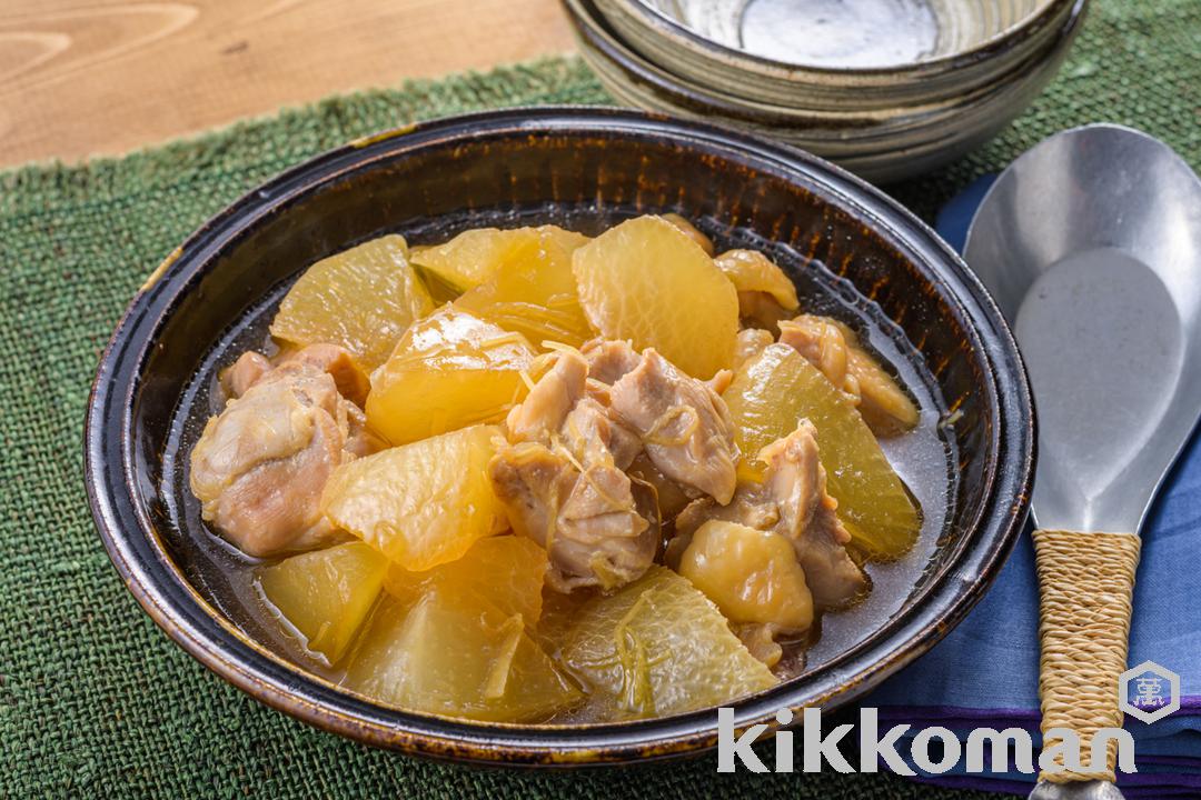 Photo: Simmered Chicken and Daikon Radish (Low Sodium)