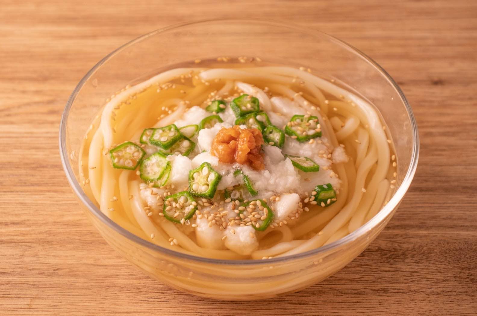 写真：冷かけねばねばうどん