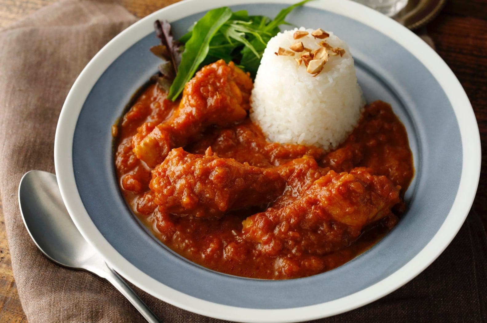 写真：和風スパイスチキンカレー