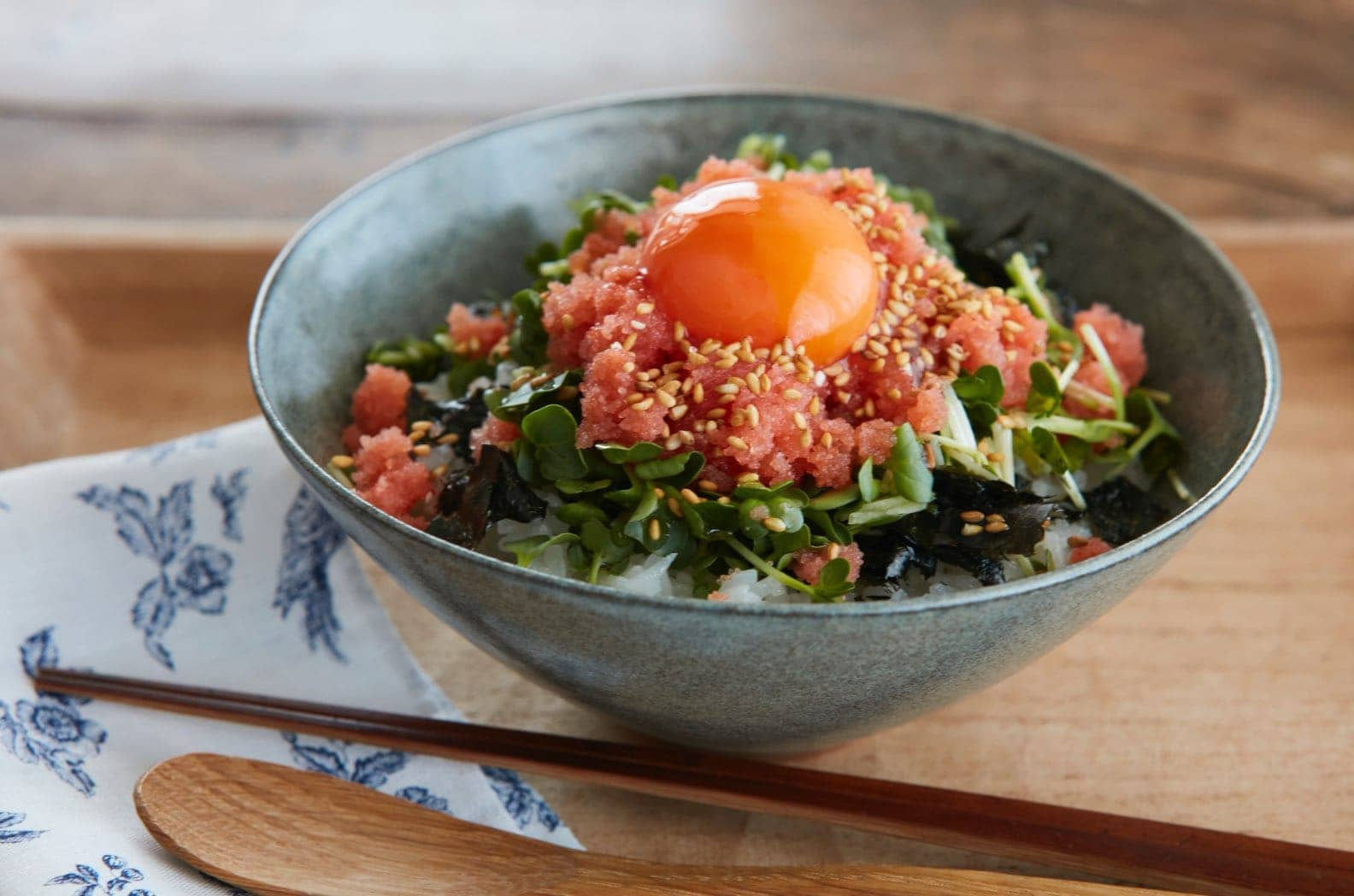 写真：明太卵丼