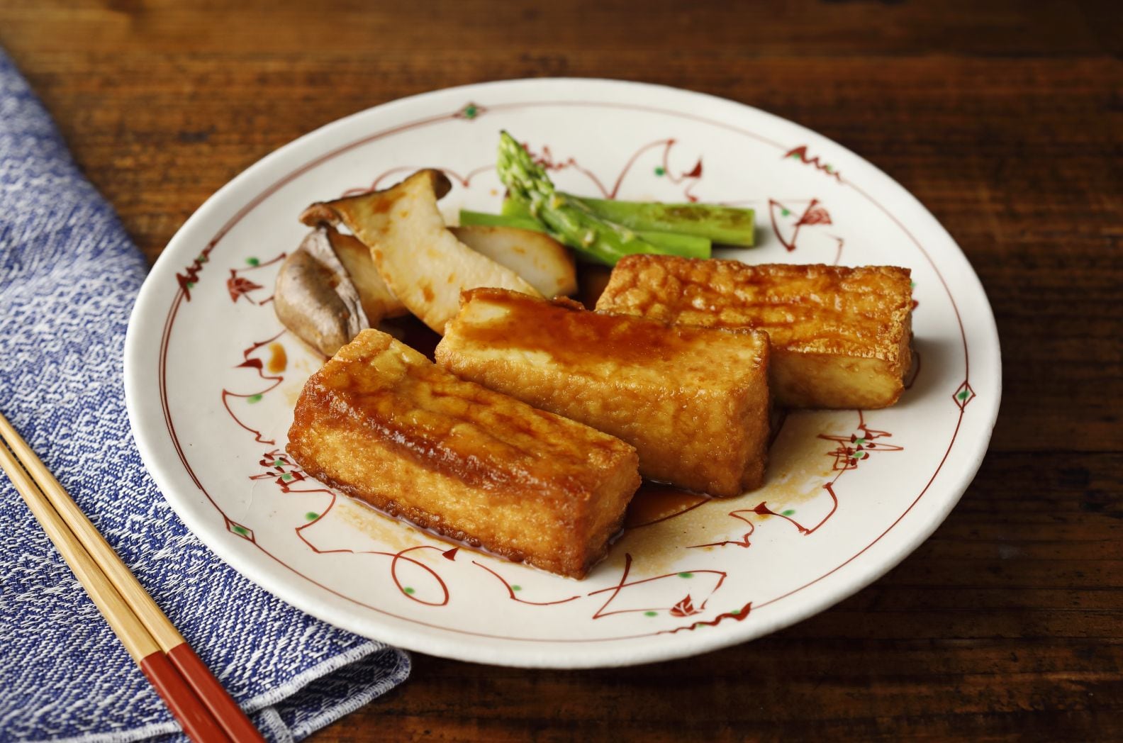 写真：厚揚げの照り焼き