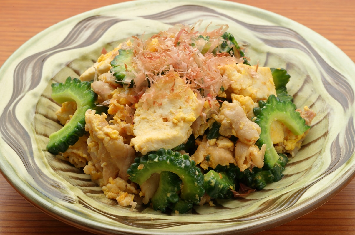 写真：水切り豆腐を使ったレシピ「ゴーヤチャンプル」