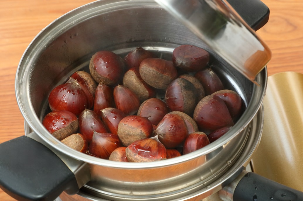 写真：蒸し上がった状態