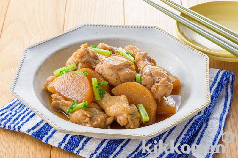 写真:鶏手羽と大根のコクうま煮